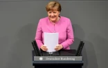 La Chancelière allemande Angela Merkel, le 9 mars 2017 à Berlin