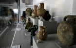 Des pièces antiques exposées au musée Nabu au Liban, le 27 septembre 2018
