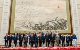 Le président brésilien Luiz Inacio Lula da Silva en visite officielle à Pékin, le 14 avril 2023 en Chine