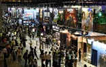 Dans les allées du Tokyo Game Show, le 21 septembre 2017 à Chiba, près de la capitale japonaise