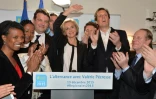 Valérie Pécresse au soir des régionales le 13 décembre 2015 à Paris