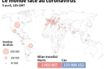 Le monde face au coronavirus