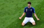 Le défenseur français Benjamin Pavard après son but contre l'Argentine, le 30 juin 2018 à Kazan