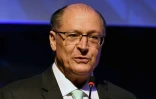 Geraldo Alckmin, candidat du Parti Social Démocrate Brésilien (PSDB, centre-droit) à la présidentielle brésilienne, le 18 juillet 2018 à Brasilia
