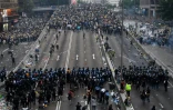 Manifestation contre le projet de loi sur les extraditions à Hong Kong, le 12 juin 2019