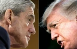 Donald Trump (gauche), photographié le 15 décembre 2017, et Robert Mueller, le procureur spécial qui enquête sur une ingérence russe dans la campagne présidentielle de 2016, photographié le 19 juin 2013