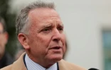 Steve Witkoff, émissaire spécial des Etats-Unis au Moyen-Orient, s'adresse à la presse devant la Maison Blanche, le 6 mars 2025, à Washington