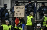 Des manifestants "gilets jaunes" à Lyon le 15 décembre 2018.