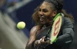 L'Américaine Serena Williams face à la Tchèque Karolina Pliskova en quarts de finale de l'US Open, le 4 septembre 2018 à New York