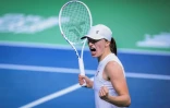 La Polonaise Iga Swiatek lors de la phase finale de la Billie Jean King Cup, le 15 novembre 2024 à Malaga (Espagne)