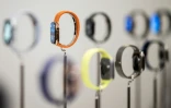 L'Apple Watch Ultra 3 présentée lors de l'événement "Awe-Dropping" au Steve Jobs Theater ,sur le campus d'Apple Park à Cupertino, en Californie, le 9 septembre 2025