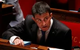 Le Premier ministre Manuel Valls lors des questions au gouvernement le 3 mai 2016 à l'Assemblée nationale à Paris