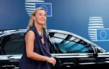 La représentante de l'Union Européenne pour les affaires étrangères Federica Mogherini à Bruxelles le 2 juillet 2019