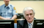 Radovan Karadzic au TPI, à la Haye, le 24 mars 2016