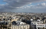 Vue générale de Paris le 13 mars 2019