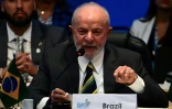 Le président brésilien Luiz Inacio Lula da Silva au lancement d'une Alliance globale contre la faim et la pauvreté, lors d'une réunion du G20 à Rio de Janeiro au Brésil, le 24 juillet 2024 