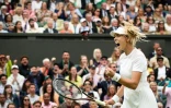 La Britannique Katie Boulter victorieuse de la Tchèque Karolina Pliskova au 2e tour de Roland-Garros, le 30 juin 2022 à Londres