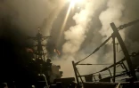 Une image diffusée par l'armée américaine montre le lancement de frappes contre les rebelles houthis au Yémen, le 15 mars 2025