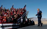 Le président américain Donald Trump en meeting de campagne à Bullhead City, en Arizona, le 28 octobre 2020