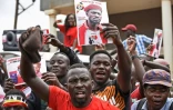 Partisans du chanteur et opposant ougandais Bobi Wine, Kampala, 27 août 2018