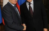 Vladimir Poutine et François Fillon, le 18 novembre 2011 à Moscou