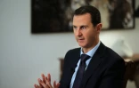 Le président syrien Bachar al-Assad, le 11 février 2016 à Damas