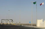 La frontière entre le Qatar et l'Arabie saoudite, fermée par Riyad depuis le 5 juin 2017