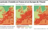 La canicule s'installe en France et en Europe de l'Ouest