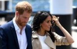 Harry et Meghan à leur arrivée à l'opéra de Sydney le 16 octobre 2018
