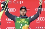 Le Français Mathieu Faivre, vainqueur du slalom géant de Val d'Isère, le 4 décembre 2016, va vouloir rééditer cet exploit en 2021