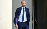 Le ministre de la Fonction publique, Stanislas Guerini, quitte le palais de l'Elysées à Paris, le 16 mai 2023