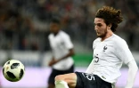 Le milieu de terrain français Adrien Rabiot, à Saint-Petersbourg le 27 mars 2018