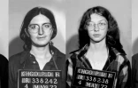 Document fourni par HBO montrant, de gauche à droite, les photos d'identité prises par la police de Sheila Smith, Martha Scott, Diane Stevens et Judith Arcana