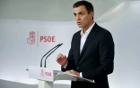 Pedro Sanchez chef du PSOE, lors d'une conférence de presse à Madrid le 30 septembre  2016