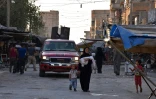 Dans une rue de Deir Ezzor, en Syrie, le 10 septembre 2017