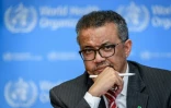 phote prise le 11 mars 2020 du directeur-général de l'OMS Tedros Adhanom Ghebreyesus lors d'un point de presse au siège de l'organisation à Genève.
