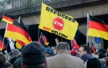 Des manifestants du mouvement islamophobe allemand Pegida, le 9 janvier 2016 à Cologne