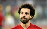 Le joueur de l'Egypte Mohamed Salah s'échauffe avant le match face à la Tunisie le 16 novembre 2018