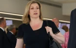 La ministre de la Défense Penny Mordaunt, candidate à la succession de Boris Johnson, à Londres le 23 juillet 2029