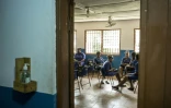 Des étudiantes à l'école de sages-femmes de Masuba, dans le centre-nord de la Sierra Leone, le 26 avril 2016