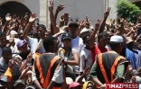 Mercredi 28 janvier 2009 Antananarivo  meeting du maire de la ville  sur la place du 13 mail  devant  plus de 15000 personnes