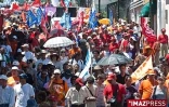 La grève du 29 janvier 2009 avaient mobilisé 5000 manifestants (en photo). Ils sont trois à quatre fois plus nombreux ce jeudi 5 mars.