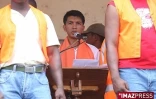 Samedi 31 Janvier 2009

Antananarivo  meeting du maire Andry Rajoelina sur la place du 13 mai