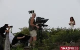 Mardi 3 février 2009 : Une émission de télé-réalité en tournage à la Réunion (Photo : E. Virin / IRT)