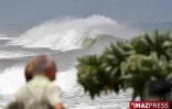 Houle et vent sur le littoral ouest