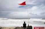 Houle et vent sur le littoral ouest