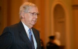 Le chef de la majorité républicaine Mitch McConnell, le 24 janvier 2020 au Capitole, à Washington