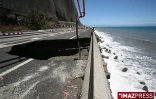 Travaux route du littoral