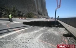 Travaux route du littoral