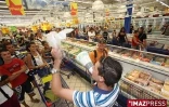 Les étudiants à Carrefour
